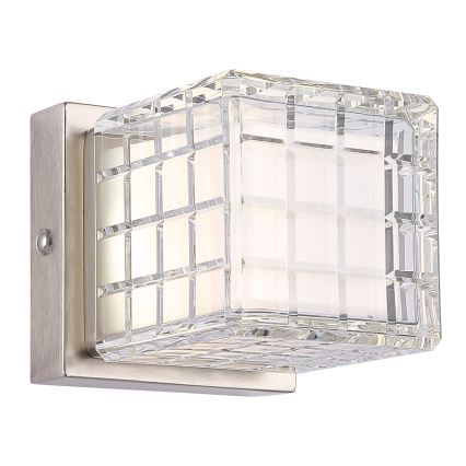Globo - Dimmbare LED-Tischleuchte mit Touch-Funktion LED/2,5W/3,7V 2700K/4000K/6500K 1800 mAh USB matt Chrom