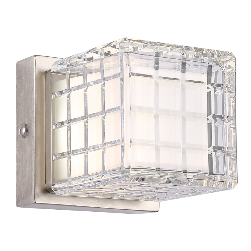 Globo - Dimmbare LED-Tischleuchte mit Touch-Funktion LED/2,5W/3,7V 2700K/4000K/6500K 1800 mAh USB matt Chrom