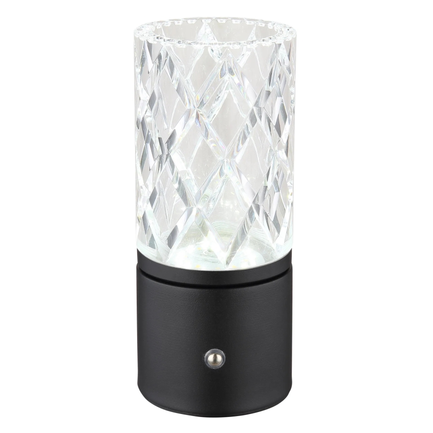 Globo - LED dimmbare Touch-Tischlampe LED/2,5W/3,7V 2700K/4000K/6500K 1800 mAh USB schwarz