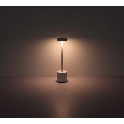 Globo - LED dimmbare Touch-Tischlampe LED/1,2W/3,7V 2000K/3500K/7000K 1200 mAh USB weiß