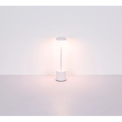 Globo - LED dimmbare Touch-Tischlampe LED/1,2W/3,7V 2000K/3500K/7000K 1200 mAh USB weiß