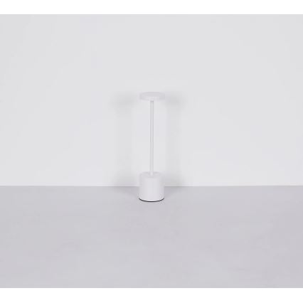 Globo - LED dimmbare Touch-Tischlampe LED/1,2W/3,7V 2000K/3500K/7000K 1200 mAh USB weiß
