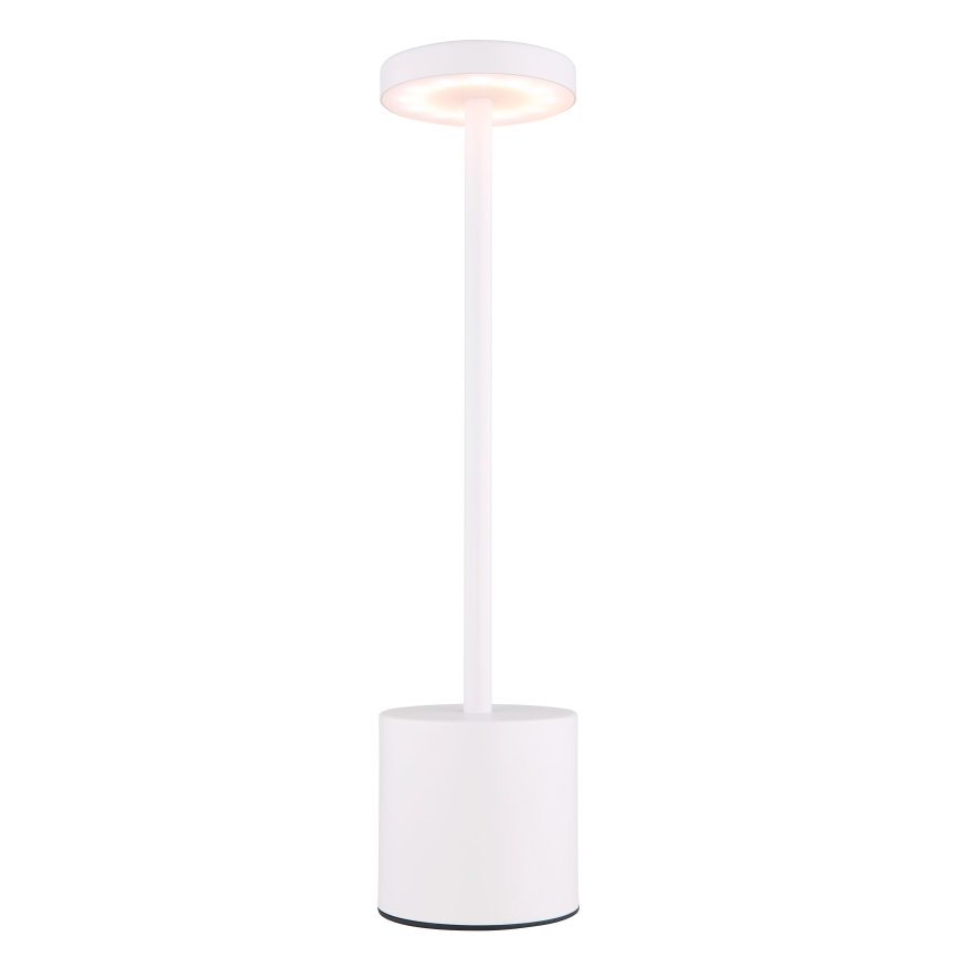 Globo - LED dimmbare Touch-Tischlampe LED/1,2W/3,7V 2000K/3500K/7000K 1200 mAh USB weiß
