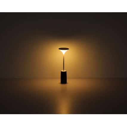 Globo - Dimm- und aufladbare LED-Tischleuchte mit Touch-Funktion LED/1,2W/3,7V 3000K 1500mAh schwarz