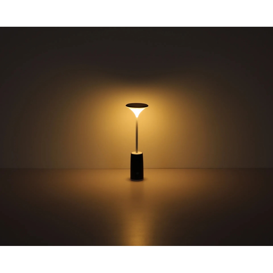 Globo - Dimm- und aufladbare LED-Tischleuchte mit Touch-Funktion LED/1,2W/3,7V 3000K 1500mAh schwarz