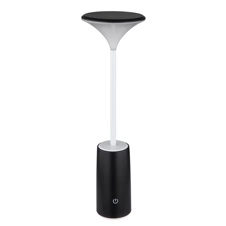 Globo - Dimm- und aufladbare LED-Tischleuchte mit Touch-Funktion LED/1,2W/3,7V 3000K 1500mAh schwarz