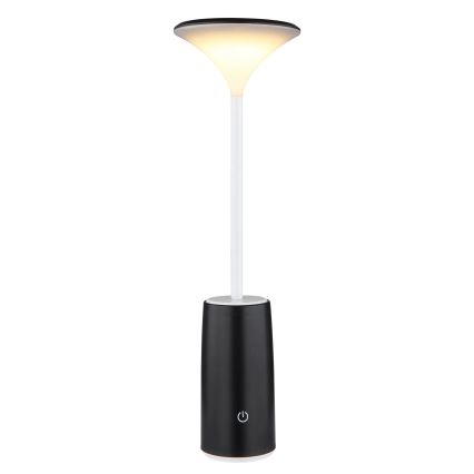 Globo - Dimm- und aufladbare LED-Tischleuchte mit Touch-Funktion LED/1,2W/3,7V 3000K 1500mAh schwarz