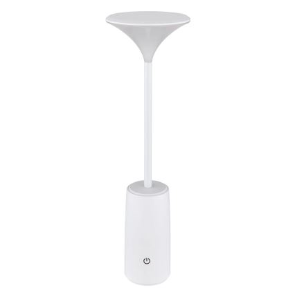Globo - Dimm- und aufladbare LED-Tischleuchte mit Touch-Funktion LED/1,2W/3,7V 3000K 1500mAh weiß