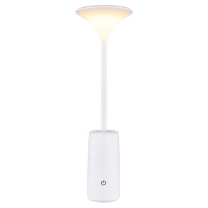 Globo - Dimm- und aufladbare LED-Tischleuchte mit Touch-Funktion LED/1,2W/3,7V 3000K 1500mAh weiß