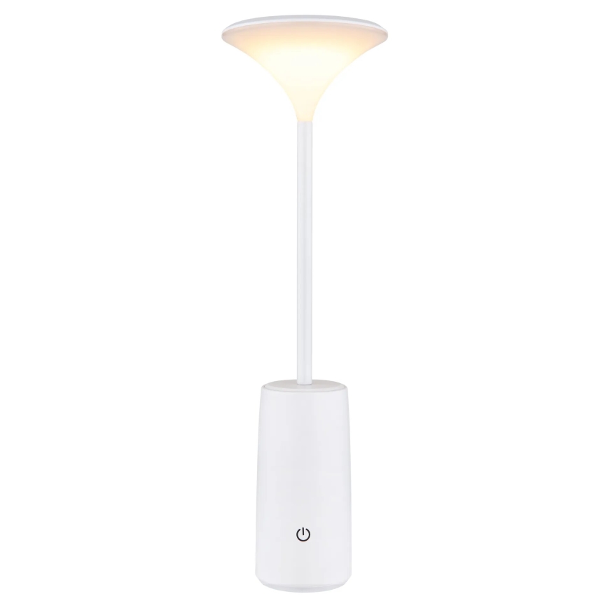 Globo - Dimm- und aufladbare LED-Tischleuchte mit Touch-Funktion LED/1,2W/3,7V 3000K 1500mAh weiß