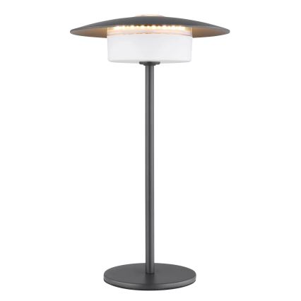 Globo - Aufladbare LED-Touch-Tischleuchte für den Outdoor-Bereich LED/3W/3,7V 1800/2700/3000K IP44 1800 mAh grau