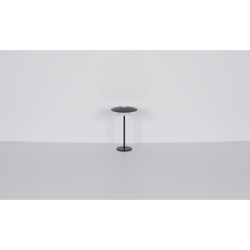 Globo - LED Außen-Tischlampe mit Touch-Bedienung, wiederaufladbar LED/3W/3,7V 1800/2700/3000K IP44 1800 mAh grau