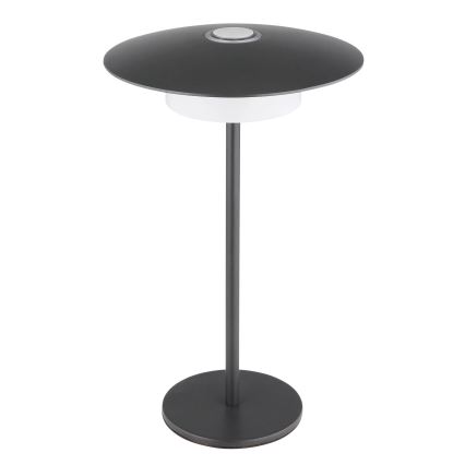 Globo - LED Außen-Tischlampe mit Touch-Bedienung, wiederaufladbar LED/3W/3,7V 1800/2700/3000K IP44 1800 mAh grau