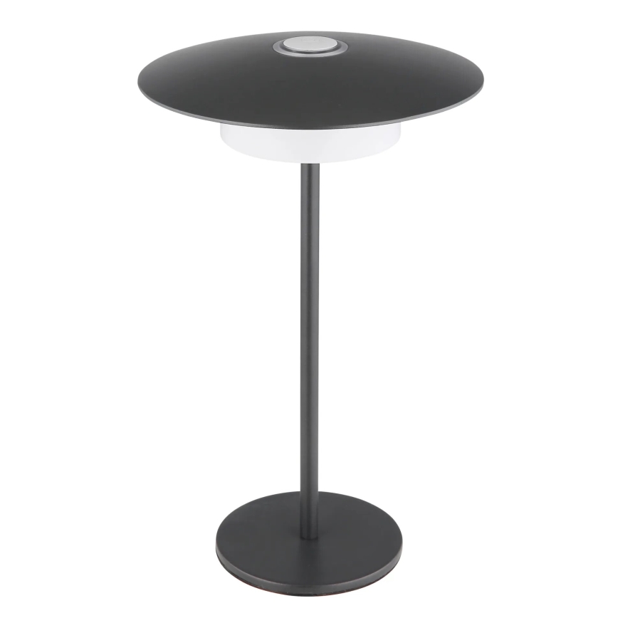 Globo - Wiederaufladbare LED-Tischlampe für den Außenbereich mit Touch-Funktion, LED/3W/3,7V 1800/2700/3000K IP44 1800 mAh, grau