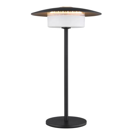 Globo - Aufladbare LED-Touch-Tischleuchte für den Außenbereich LED/3W/3,7V 1800/2700/3000K IP44 1800 mAh schwarz
