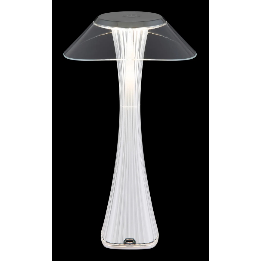 Globo - Dimm- und aufladbare LED-Tischleuchte LED/2,5W/3,7V 1200mAh 2700K/4500K/6500K weiß