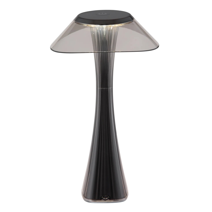Globo - Dimm- und aufladbare LED-Tischleuchte LED/2,5W/3,7V 1200mAh 2700K/4500K/6500K schwarz