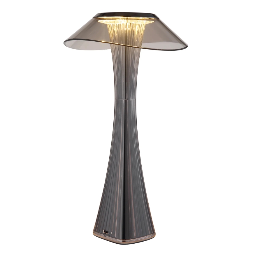 Globo - Dimm- und aufladbare LED-Tischleuchte LED/2,5W/3,7V 1200mAh 2700K/4500K/6500K schwarz