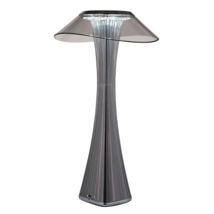 Globo - Dimm- und aufladbare LED-Tischleuchte LED/2,5W/3,7V 1200mAh 2700K/4500K/6500K schwarz