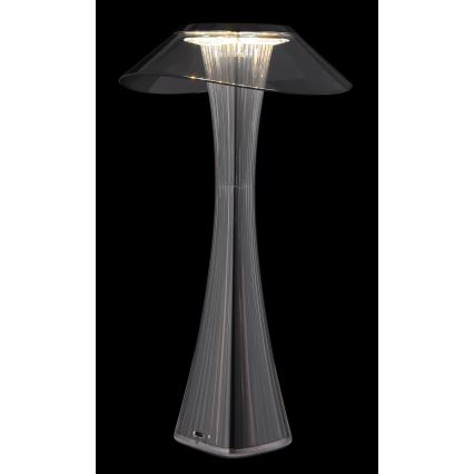 Globo - Dimm- und aufladbare LED-Tischleuchte LED/2,5W/3,7V 1200mAh 2700K/4500K/6500K schwarz