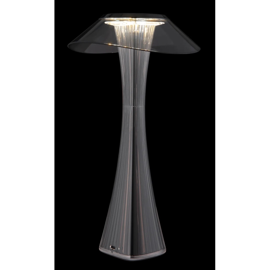 Globo - Dimm- und aufladbare LED-Tischleuchte LED/2,5W/3,7V 1200mAh 2700K/4500K/6500K schwarz