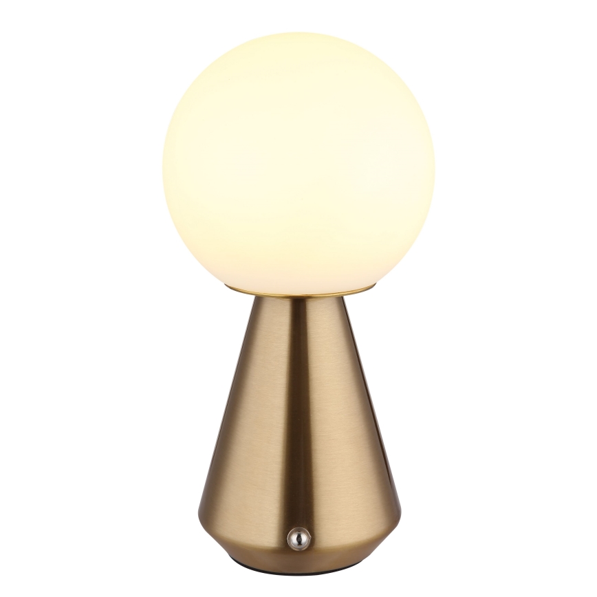 Globo - Dimmbare LED-Outdoor-Tischleuchte mit Touch-Funktion LED/1,5W/5V 3000/4500/6500K 1800 mAh IP41 kupfern
