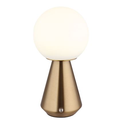 Globo - LED dimmbare Touch-Außen-Tischlampe LED/1,5W/5V 3000/4500/6500K 1800 mAh IP41 kupferfarben