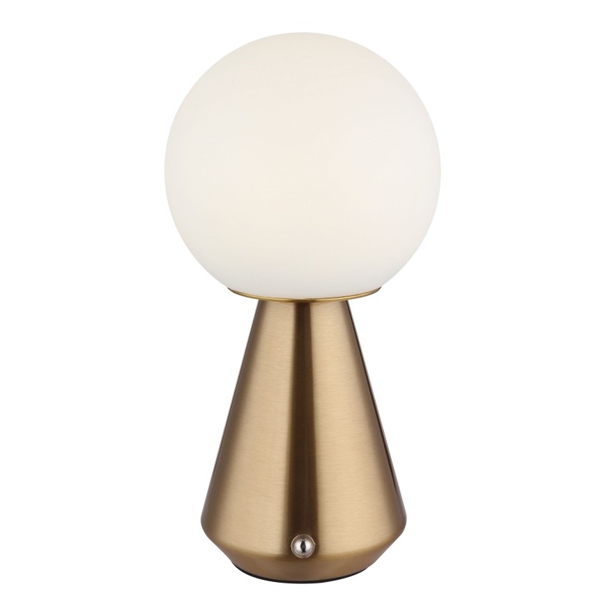 Globo - LED dimmbare Touch-Außen-Tischlampe LED/1,5W/5V 3000/4500/6500K 1800 mAh IP41 kupferfarben