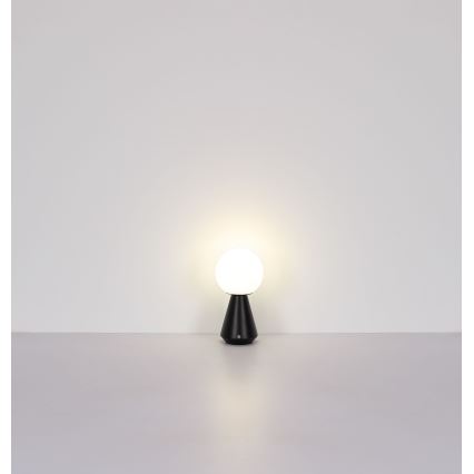 Globo - Dimmbare LED-Outdoor-Tischleuchte mit Touch-Funktion LED/1,5W/5V 3000/4500/6500K 1800 mAh IP41 schwarz
