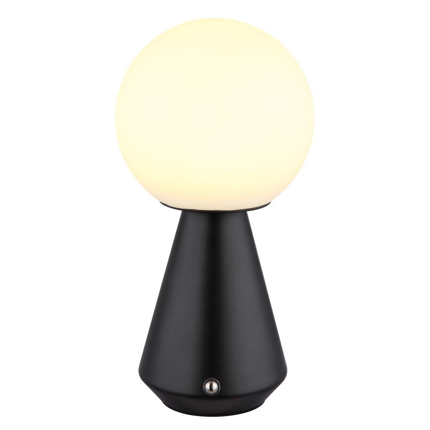 Globo - Dimmbare LED-Outdoor-Tischleuchte mit Touch-Funktion LED/1,5W/5V 3000/4500/6500K 1800 mAh IP41 schwarz