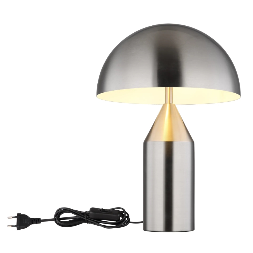 Globo - Tischleuchte 2xE27/40W/230V mattchrom