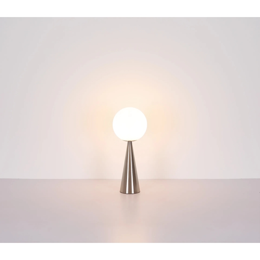 Globo - Tischleuchte 1xE27/40W/230V matt Chrom