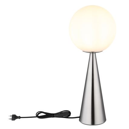 Globo - Tischleuchte 1xE27/40W/230V matt Chrom