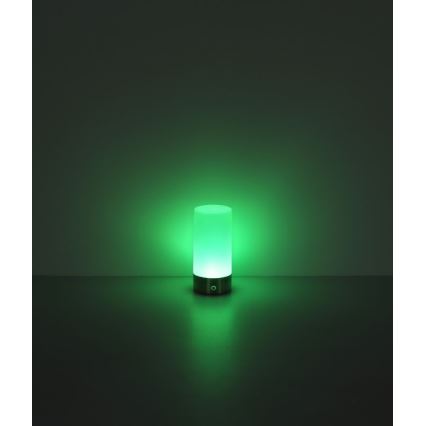 Globo - LED RGBW Dimmbare Touch-Outdoor-Tischleuchte LED/1,8W/5V 1500 mAh schwarz