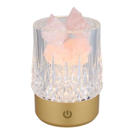 Globo - Dimmbare LED-Tischleuchte mit Touch-Funktion LED/1W/5V 3000K 1200 mAh golden