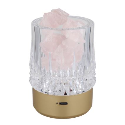 Globo - Dimmbare LED-Tischleuchte mit Touch-Funktion LED/1W/5V 3000K 1200 mAh golden
