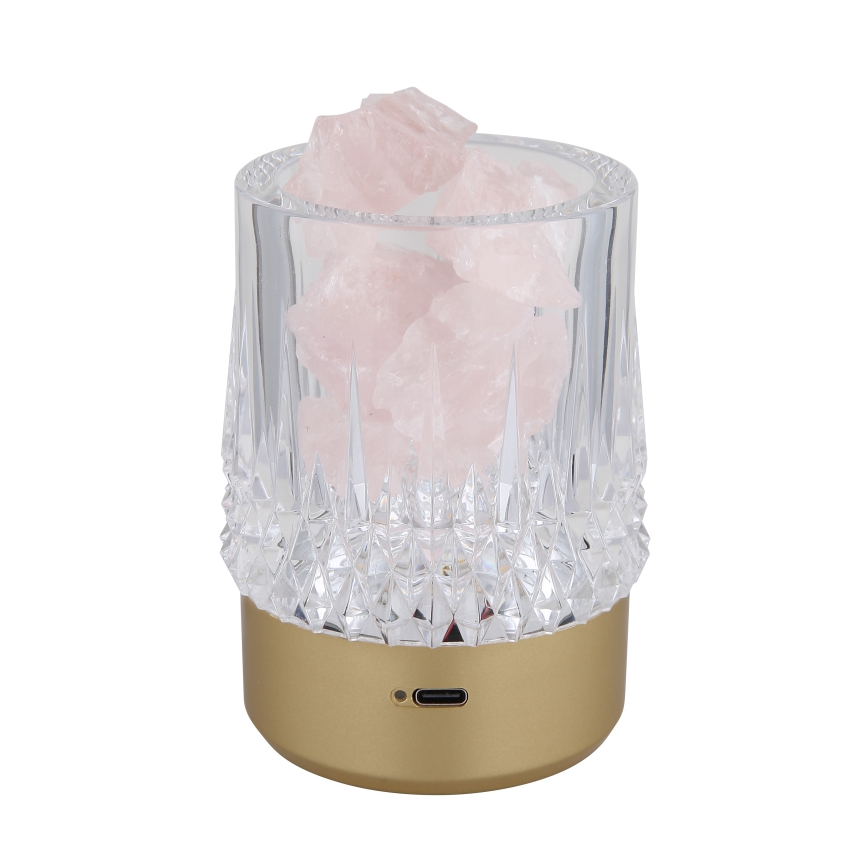 Globo - Dimmbare LED-Tischleuchte mit Touch-Funktion LED/1W/5V 3000K 1200 mAh golden