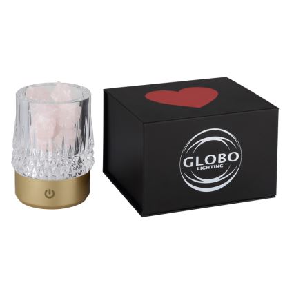Globo - Dimmbare LED-Tischleuchte mit Touch-Funktion LED/1W/5V 3000K 1200 mAh golden