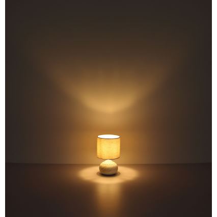 Globo - Tischlampe 1xE14/40W/230V beige/Keramik