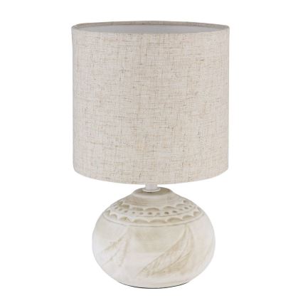 Globo - Tischlampe 1xE14/40W/230V beige/Keramik