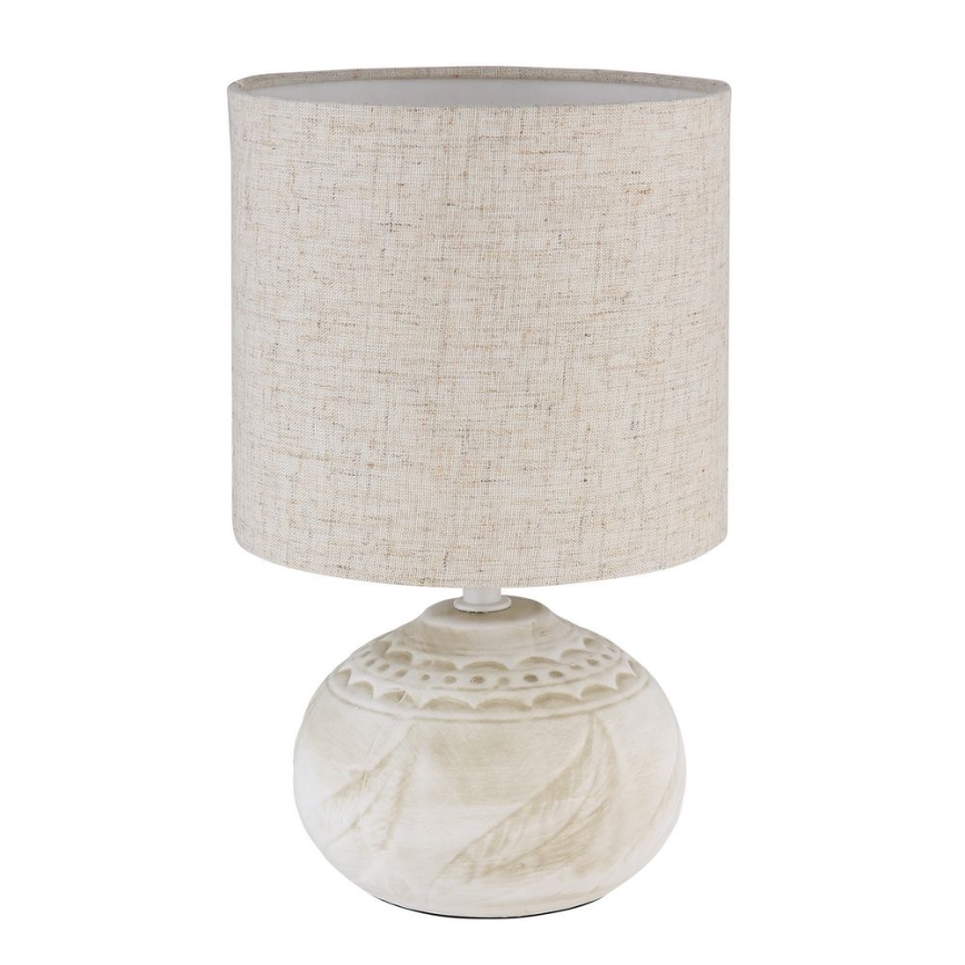 Globo - Tischlampe 1xE14/40W/230V beige/Keramik