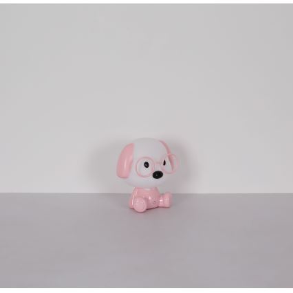 Globo - Kleine aufladbare LED-Kinder-Nachtleuchte mit Dimm-Funktion LED/1W/5V 500 mAh rosa