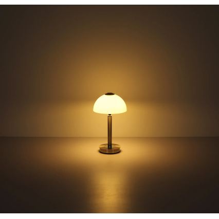 Globo - LED-dimmbare Touch-Tischleuchte LED/7W/230V 3000K mattchrom