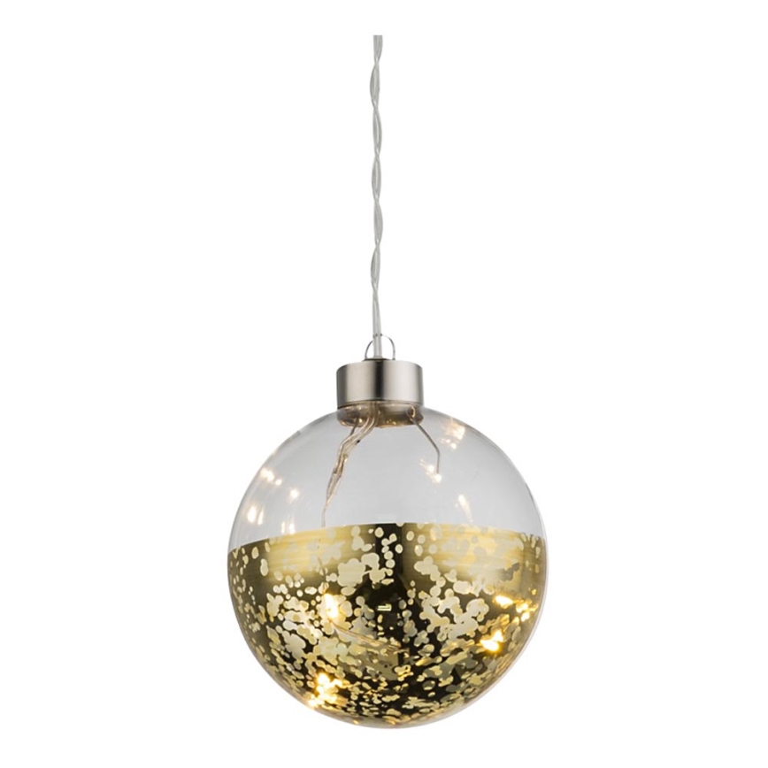 Globo 23249-18 - Weihnachtsdekoration TODD 4xLED/0,04W/3V gold