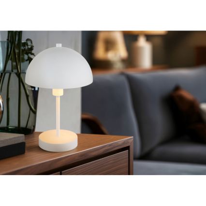 Globo - Tischlampe 1xE14/40W/230V weiß