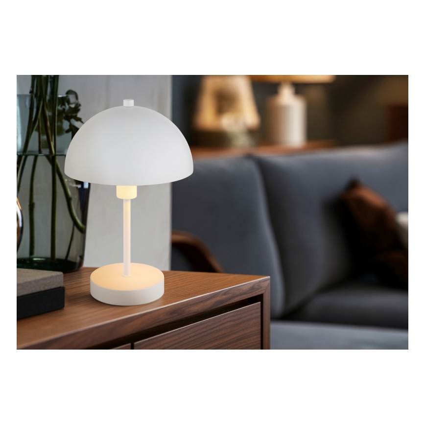 Globo - Tischlampe 1xE14/40W/230V weiß