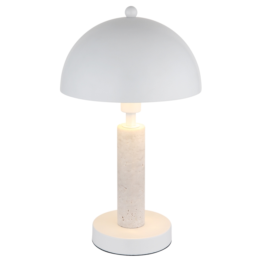 Globo - Tischlampe 1xE14/40W/230V weiß