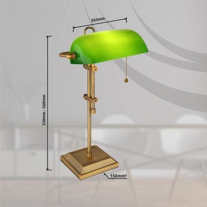 Globo - Tischlampe 1xE27/40W/230V
