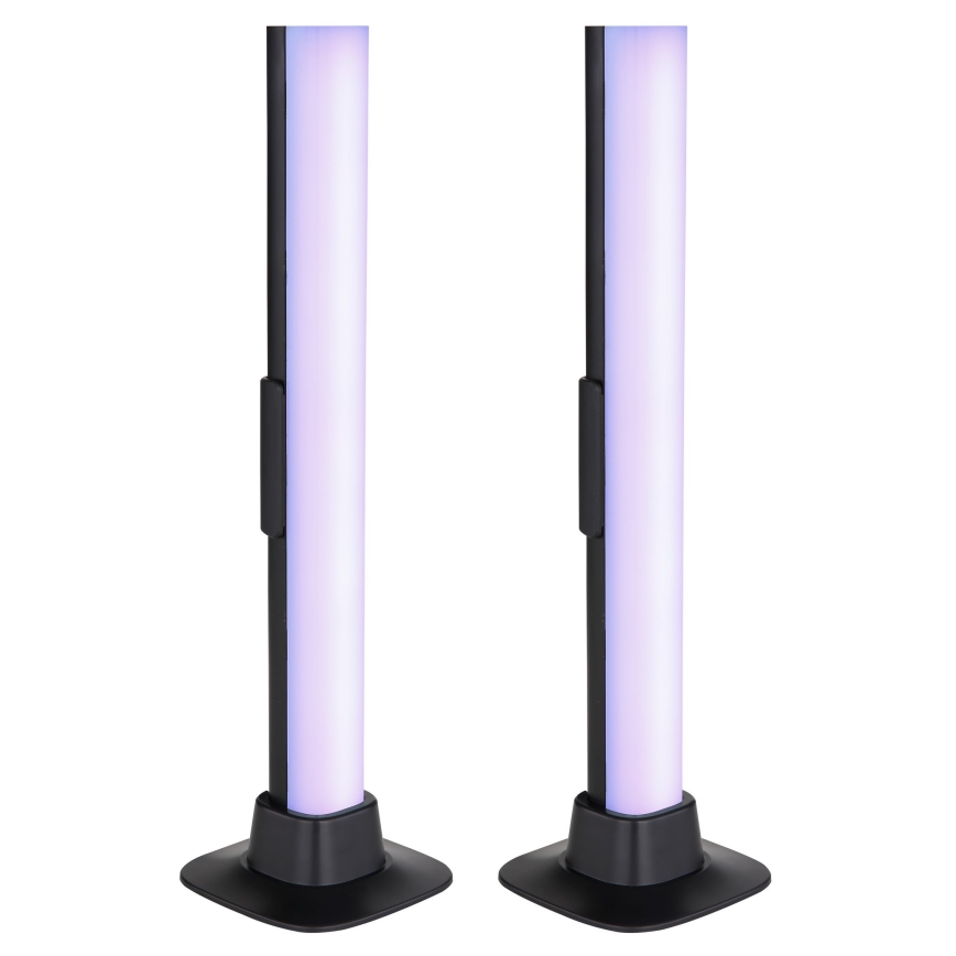 Globo RGB- SET 2x Dimmbare LED-RGB-Tischleuchte 2-in-1 LED/2W/5V USB Wi-Fi Tuya