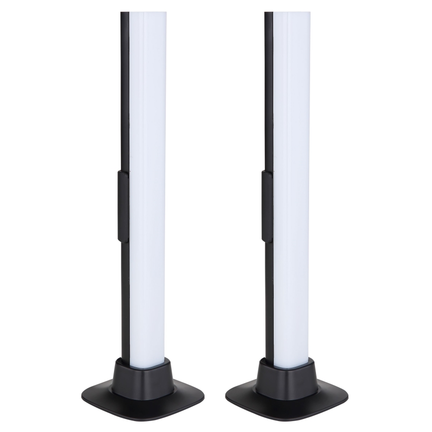 Globo RGB- SET 2x Dimmbare LED-RGB-Tischleuchte 2-in-1 LED/2W/5V USB Wi-Fi Tuya
